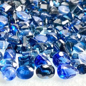 1円〜!!小粒!!☆天然サファイアおまとめ200ct☆j 約40.0g ルース 裸石 宝石 ジュエリー jewelry sapphire コランダム w4た37