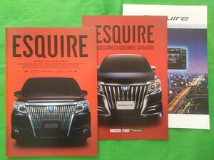 ∞送料無料【トヨタ エスクァイア】カタログ 2014年10月 ZWR80G/ZRR80G/ZRR85G TOYOTA ESQUIRE Gi/Xi ハイブリッド(HYBRID)/ガソリン