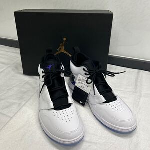 ★NIKE JORDANメンズ《品番A01329－100》FADEAWAY バスケットボールシューズ【ホワイト／ダークコンコード／ブラック】26.5cm★S-15★