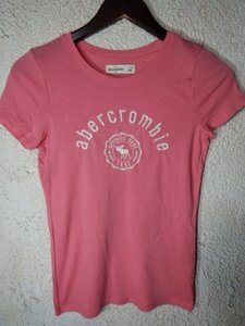 to2766　abercrombie　KIDS アバクロ　レディース　半袖　刺　ロゴ　tシャツ　人気　送料格安