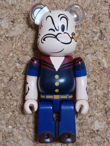 BE@RBRICK ベアブリック　DRX NAVY POPEYE THE SAILOR MAN 100%　箱無し　ポパイ　DR ROMANELLI　ドクター・ロマネリ