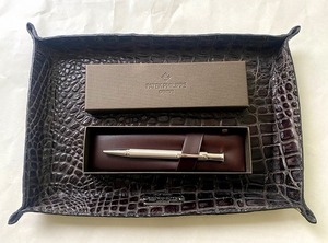 PATEK PHILIPPE（パテック フィリップ) × FABER-CASTELL（ファーバーカステル）ボールペン カラトラバ十字 ロゴ LOGO PEN シルバー コラボ