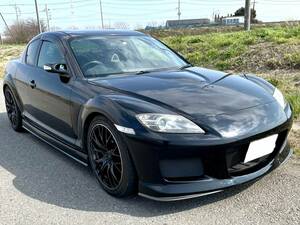 マツダ MAZDA RX-8 ベースグレード 5速MT 車高調 19インチ アルミ ナビ付き 車検R7/1まで