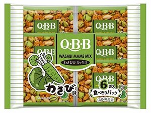 QBB わさび豆ミックス 6P×4袋