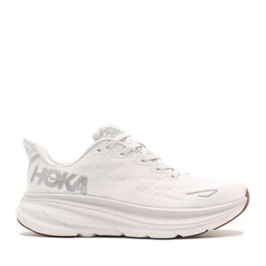 正規品美品HOKA クリフトン9 ニンバスクラウド　ホワイト28.5cmホカオネオネ　厚底ランニングシューズ　完売品送料無料！