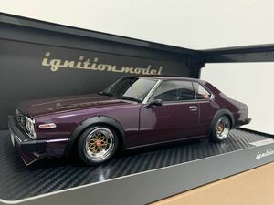 イグニッションモデル 1/18 Nissan Skyline ジャパン 2000 GT-ES (C210) Purple パープル IG3232 日産 スカイライン IGNITION MODEL