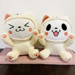 お買いものパンダ むぎになりきり！ BIG ぬいぐるみ 全2種セット