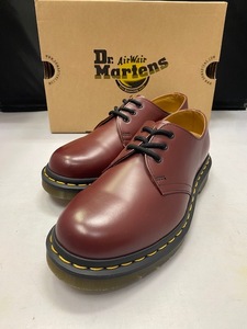 【訳あり新品】Dr.Martens 3EYE SHOE 11838600 1461 CHERRY RED UK5.0 24.0cm ドクターマーチン 3ホール チェリーレッド