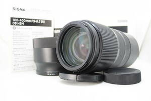 ★並品★SIGMA シグマ 100-400mm F5-6.3 DG OS HSM Contemporary Nikon用 #1888