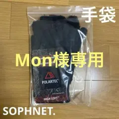 SOPHNET. ポーラテック手袋