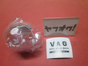 VAG　10th　ANNIVERSARY　1　メディコムトイ　ガチャ　ソフビ　フィギュア　村瀬材木　ウオメカ　メジマグロ　vol.2　クリア