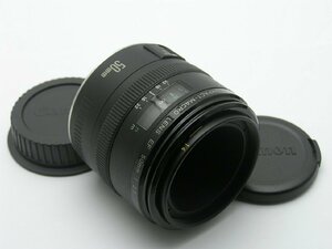 ★ハローカメラ★1390 CANON COMPACT-MACRO　マクロ LENS EF ( 50mm F2.5 ) 動作品 現状 1円スタート 即決有り