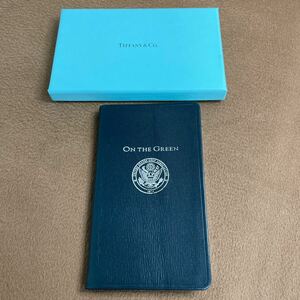 TIFFANY&CO GOLF スコアノート ON THE GREEN ティファニー ゴルフ