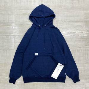 22ss WTAPS ダブルタップス ALL 02 HOODY プルオーバー フーディ パーカー オーバーサイズ インディゴ 系 サイズ M ( 2 ) (71