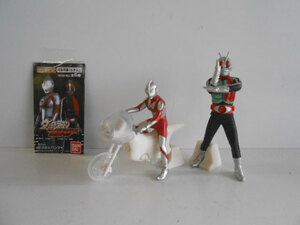 ♯Kis30DZウルトラマンVS仮面ライダー人気2種HGフィギュア新1号:♂BANDAIバンダイ♀300円〓017290_b