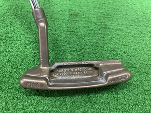 【ビンテージ品】ピン　PING ANSER KARSTEN MFG CORP　純正グリップ　純正シャフト 34インチ　474.9ｇ　ヘッドカバー有（非純正品）