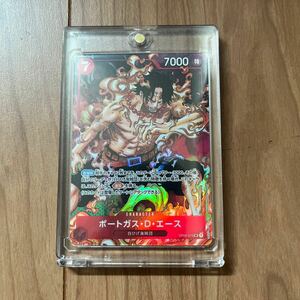 【1円スタート】ワンピースカード OP02-013 SR パラレル ポートガス・D・エース ONE PIECE CARD GAME ブースターパック 頂上決戦