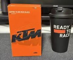 KTM コーヒーマグ 黒色