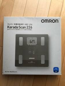 オムロン OMRON 体重体組成計　Karada Scan 226 HBF-226　ダークブルー　DB