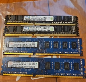 ４GB　PC　DDR3メモリ　4枚　パソコン　メモリカード