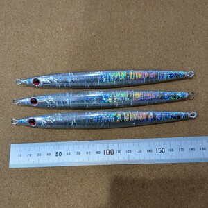 C-5755 シャウト ランス風 200g 3本セット 実測200g.199g.203g 青物 オフショア 船 ジギングに その他同梱可！