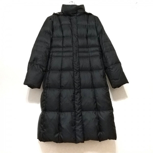 バーバリーロンドン Burberry LONDON ダウンコート サイズ9 M - 黒 レディース 長袖/冬 美品 コート