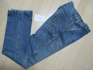 ★レア美品＜A.P.C.＞RUE DE FLEURUS PARIS・アーペーセー リュ デ フルーリュス パリス・ペインター デニムパンツ（XS / 28）/伊勢丹★