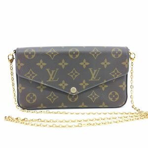 ルイヴィトン　ショルダーバッグ　ポシェットフェリシー　モノグラム　M61276　フューシャ　LOUIS VUITTON　中古　◆3111/藤枝インター店