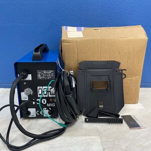 ω未使用品【HOMWELD 半自動溶接機 MIG130 家庭用 AC100V ノンガス コンパクト半自動 mig溶接機 電気溶接機器 電動工具 現場道具】TK3768