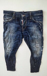 【　 DSQUARED2　ディースクエアード　】　 SEXY　TWIST　JEAN 　　46　S74LA0655　　　スタッフインターナショナル国内正規品