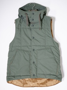 ENGINEERED GARMENTS エンジニアードガーメンツ PRIMALOFT VEST ? NYCO RIPSTOPフーデッドプリマロフトベスト [MJKA72821]