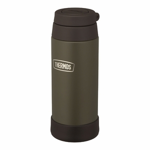 サーモス/THERMOS 真空断熱ケータイマグ カーキ 500ml キャリーループ・保温保冷・丸洗いOK ROB-003(KKI)