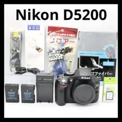 美品 【Nikon D5200 ボディ】 一眼レフカメラ 初期不良返品対応あり