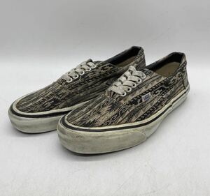 【24.5cm】80s 90s Vintage VANS ERA 80年代 90年代 ヴィンテージ バンズ エラ USA製 箱無し 総柄 2552