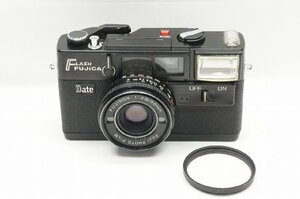 【アルプスカメラ】FUJIFILM フジフイルム FLASH FUJICA Date ブラック 35mmコンパクトフィルムカメラ 230112o