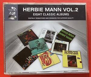 【4CD】送料無料 「Herbie Mann Vol. 2 Eight Classic Albums」ハービー・マン 輸入盤 盤面良好 [12030608]