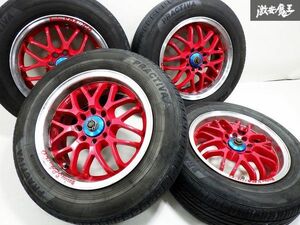 スパルコ NS-2 メッシュ ホイール 14インチ 6J +40 PCD100 4穴 4本 175/70R14 コンパクト 軽流用に ★ 棚1E14