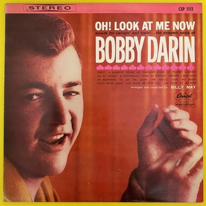 ★赤盤! ボビー・ダーリン「マイ・ダーリン・ダーリン Oh! Look At Me Now」日本盤LP(1962年頃)見本盤★