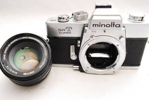 MINOLTA SRT/MC ROKKOR-PF 50mm F1.7 1018-23-5