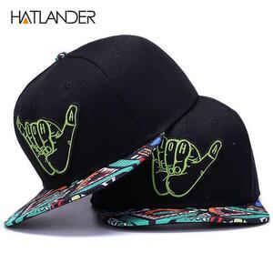 【★★新品★★】1pcs Hatlander ブランドレトロ刺繍ヒップホップ野球帽　ストリートアートキャップ　snapbacks　サイズ56cm-60cm