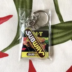 レトロ　サブウェイ　SUBWAY1992 キーホルダー　チェーン　非売品