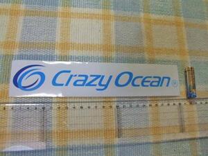 Crazy Ocean/クレイジーオーシャン！ステッカー/シール（大）☆ ※ ヤフーショッピングストア/レア物商会・健美堂でも大量出品中！