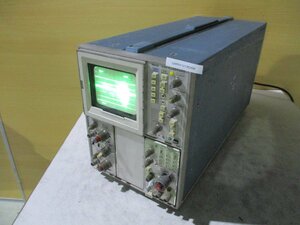 中古Tektronix 7633 メインフレーム + 7A26 7B53 プラグイン オシロスコープ ストレージオシロ 通電OK(GARR41213C009)