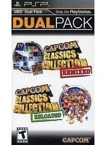 中古PSPソフト 北米版 Capcom Classics Collection Remixed + Capc