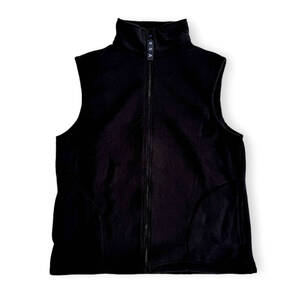 SPRING MOUNTAIN APPAREL　スプリング マウンテンアパレル フリースベスト ブラック　XLサイズ Fleece Full Zip Vest 　アメリカ製