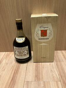 【YH-196】【1円～】HENNESSY ジャズヘネシー VSOP 700ml 40％ 未開栓 洋酒 グリーンボトル 金キャップ コニャック ブランデー 現状保管品