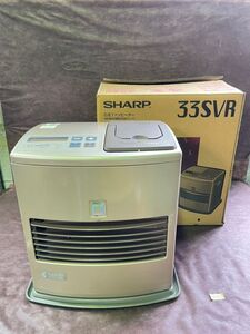 E57L SHARP 石油ファンヒーター OK-33SVR-N エクセレントゴールド 2002年製 3.3kw 通電OK 箱付き