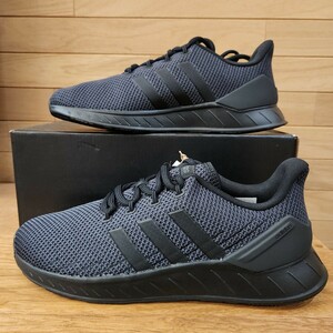 27.5cm 新品正規品 ADIDAS アディダス QUESTAR FLOW NXT M クエスター フロウ コアブラック/グレー　メンズ スニーカー ランニングシューズ