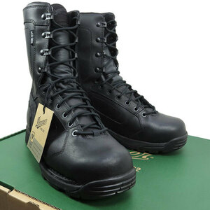 秋のセール●ダナー新品 43031▼7EE／25cm▼サイドジッパー付／防水▼DANNER／ストライカー／タクティカルブーツ▼ブラック／黒▼