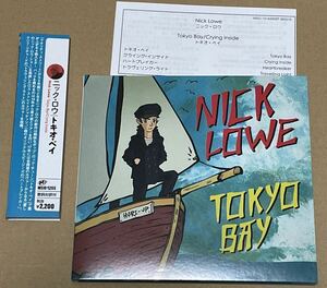 送料込 Nick Lowe - Tokyo Bay / Crying Inside 国内盤仕様 輸入盤CD / トキオ・ベイ / MSIG1255